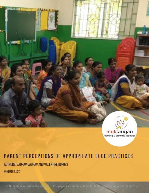 Parent Perceptions on ECCE Practices cover